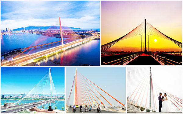 Đà Nẵng nét vẻ mờ ảo từ những cây cầu bắc ngang sông Hàn | Tour du lịch Huế - Đà Nẵng